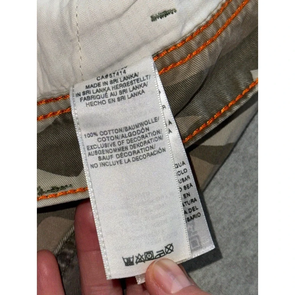 True Religion Men's Regular Fit Cargo Pants Camouflage‎ Army Sz 40